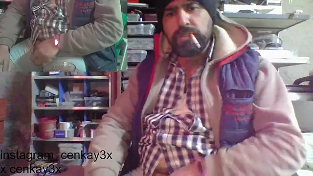 masculine bear daddy online show from 02.23.25