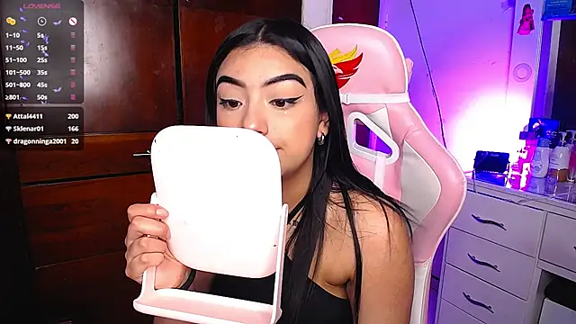 Snapshot of eva_six chatting on 02.28.25 eva six online show from 02.28.25