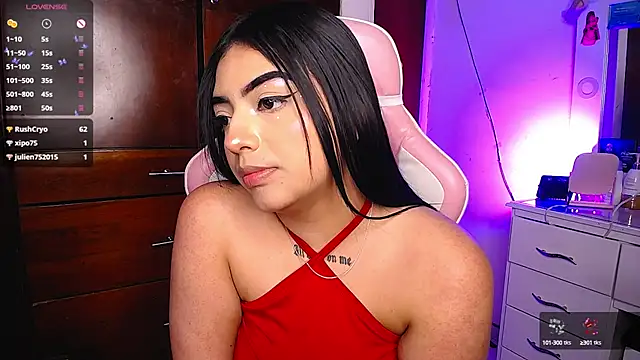 Snapshot of eva_six chatting on 03.07.25 eva six online show from 03.07.25