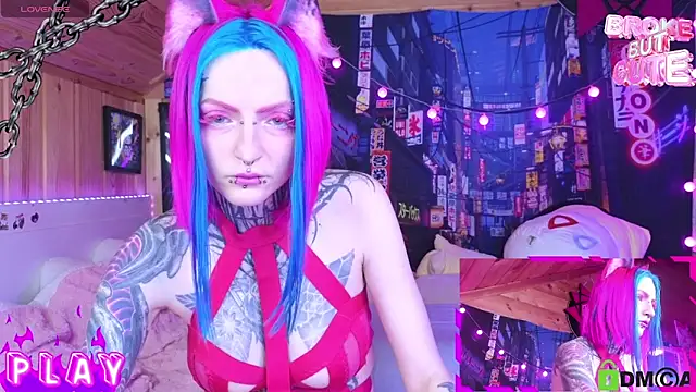 Snapshot of NekoCyber chatting on 03.12.26 NekoCyber online show from 03.12.26