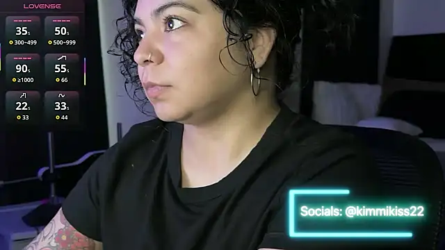 kimmiakiss22 online show from 10.10.25