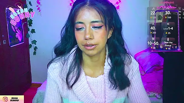 Roxanbunny1 online show from 01.07.26