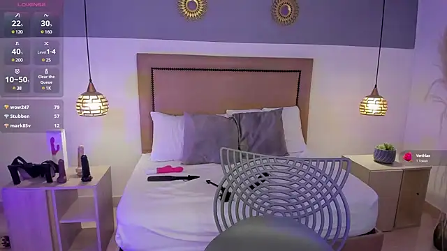 valeria acosta  online show from 02.08.25