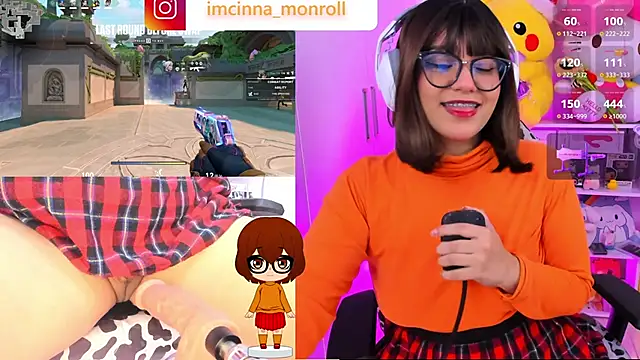 Snapshot of cinna_monroll chatting on 12.22.24 cinna monroll online show from 12.22.24