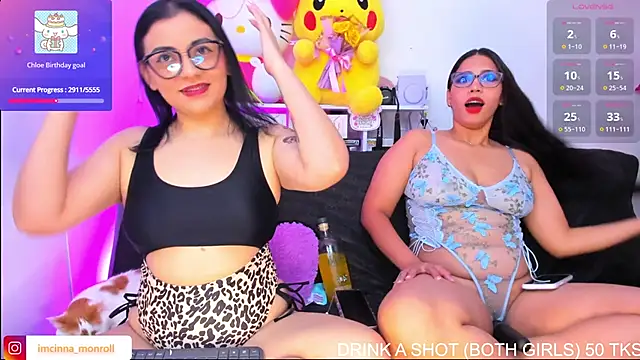 Snapshot of cinna_monroll chatting on 02.23.25 cinna monroll online show from 02.23.25