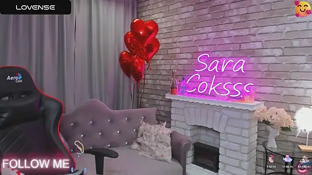 Snapshot of SarahCoksss chatting on 02.23.25 SarahCoksss online show from 02.23.25