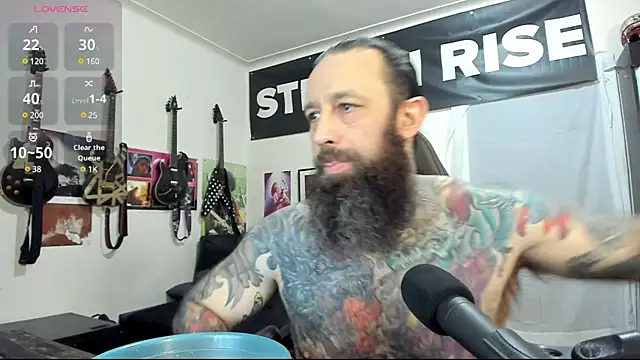 Snapshot of StevenRiseNYC chatting on 02.28.25 StevenRiseNYC online show from 02.28.25