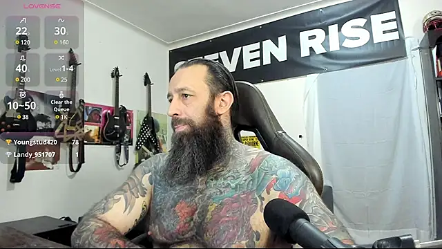 Snapshot of StevenRiseNYC chatting on 02.28.25 StevenRiseNYC online show from 02.28.25