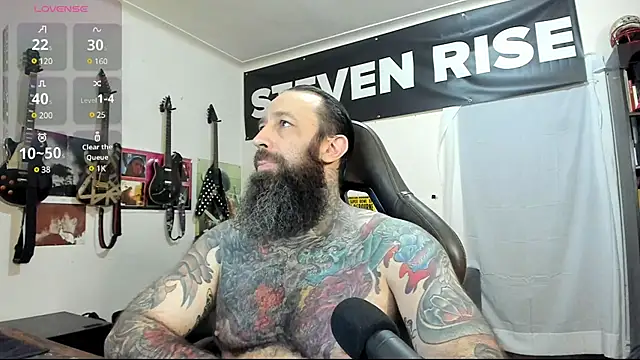 Snapshot of StevenRiseNYC chatting on 03.01.25 StevenRiseNYC online show from 03.01.25