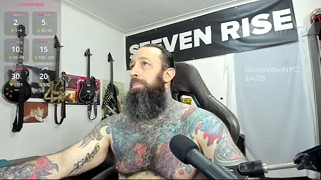 Snapshot of StevenRiseNYC chatting on 03.05.25 StevenRiseNYC online show from 03.05.25