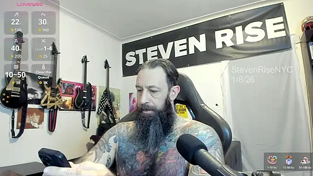 StevenRiseNYC online show from 01.08.26